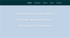 Desktop Screenshot of cedarspringscapital.com